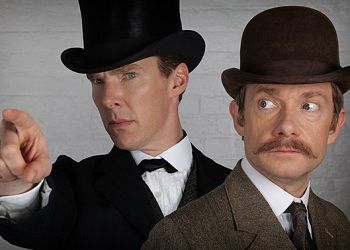 Шерлок и Ватсон в викторианском стиле