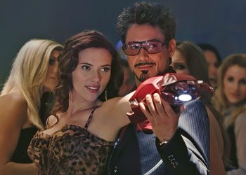 Robert Downey Jr. Scarlett Johansson