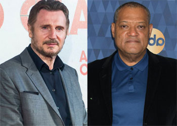 Liam Neeson Laurence Fishburne