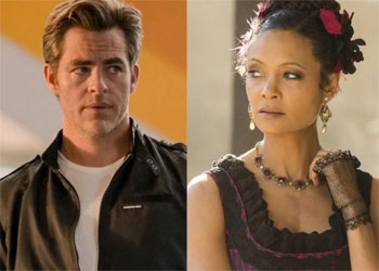 Chris Pine and Thandie Newton