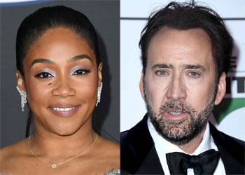 Tiffany Haddish and Nicolas Cage